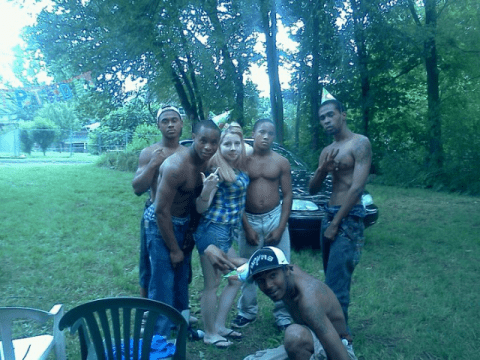 Black Gang Take Charge of Newlywed Blonde