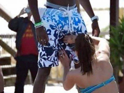 Dirty Black Cock Slut Fondles